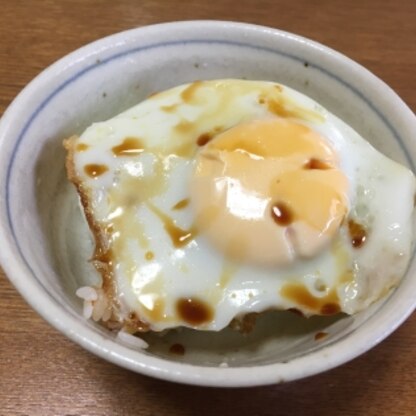 半熟たまごではないですが、朝ごはんにいただきました(^ ^)とっても美味しかったです、ごちそうさまでした♪